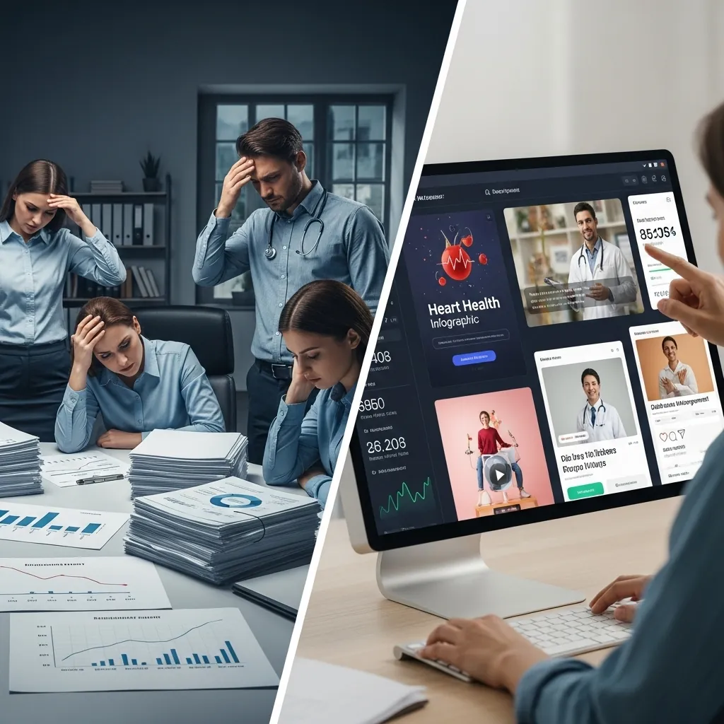 MedTech content marketing transformation - From overwhelmed teams to efficient AI-powered solution