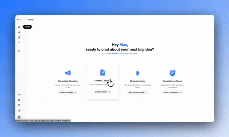 Caidera Compliance Platform Demo